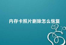 内存卡照片删除怎么恢复 内存卡照片误删别急教你恢复