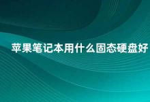 苹果笔记本用什么固态硬盘好 如何选择适合苹果笔记本的固态硬盘