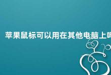 苹果鼠标可以用在其他电脑上吗 苹果鼠标的兼容性问题