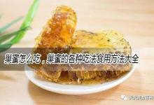 巢蜜怎么做好吃又简单的家常做法大全，巢蜜的吃法食用方法