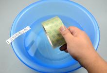 透明胶带放在水里泡一泡，效果真的太厉害了，无论男女性都需要