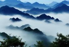 庐山云雾形容