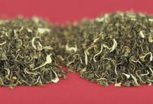 枸杞芽茶和龙井茶
