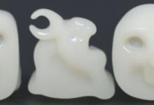 兽面白玉的形容