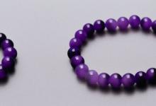 紫罗兰色玉镯