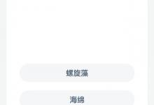 以下哪种海洋植物以其螺旋状的外观和缠绕性生长而闻名？