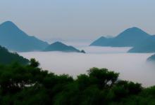 九江庐山云雾