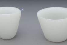 白玉觥杯