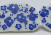 和田白玉上带青花