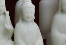 俄白玉观音像