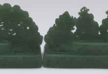 泰山石 墨玉摆件更亮