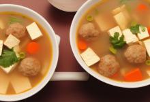 豆腐肉丸子汤的做法