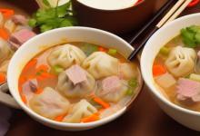肉片疙瘩汤的做法