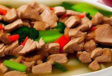 带汤小炒肉的做法