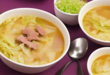 白菜肉片汤的做法大全