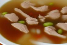 黄豆炖鸭汤的做法
