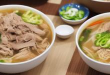 肉丝汤粉的做法大全