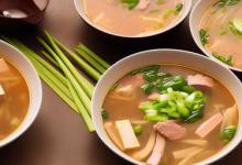 猪肝豆腐汤的做法