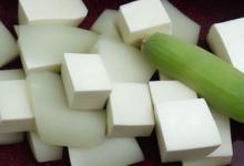 冬瓜和豆腐的做法