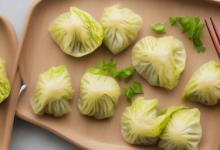 小白菜素馅饺子的做法