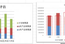 excel表格堆积柱形图表怎么修改数据?