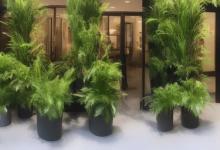 公寓门口种什么植物最旺
