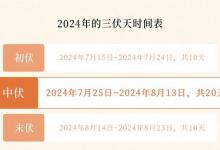 中伏：把握健脾养胃最重要的20天！